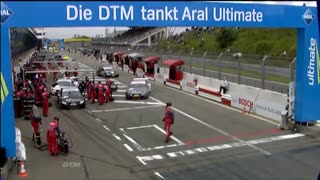 10 سوتی تاریخی در پیت استاپ مسابقات دی تی ام DTM pit stop