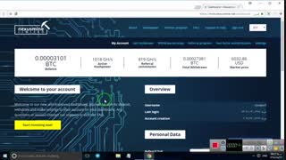معدن بیتکوین کاملا واقعی 250 گیگا هرتز پردازنده رایگان