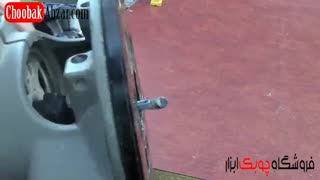 آموزش کار با تیغ اورفرز مته جا شیشه