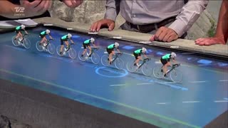 پوشش تلویزیونی رقابت تور دو فرانس 2018 با فناوری واقعیت افزوده (AR)