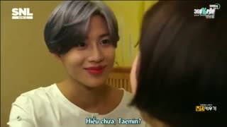 [VIETSUB] SHINee SNL Korea - Trồng trai 1/2 {SHINee Teamin