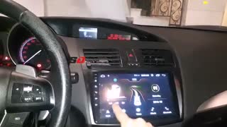 نصب مانیتور فابریک مزدا 3 - اسمارت آپشن