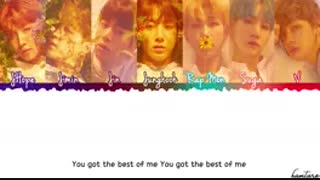 آهنگ BEST OF ME به همراه لیریک از BTS