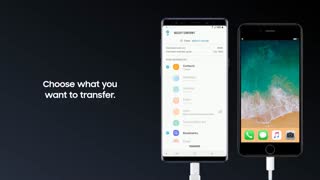 ویدئوی آموزش انتقال اطلاعات از گوشی آیفون به گلکسی نوت ۹
