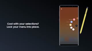 ویدئوی آموزش استفاده از امکانات قلم S Pen گوشی سامسونگ گلکسی نوت ۹