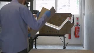 مراحل ساخت صندلی کوتاه Marcel Breuer