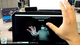 قدرت ردیابی حرکات در Leap Motion