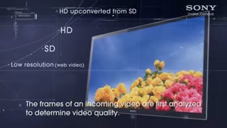 پردازنده X-reality Pro تلویزیون سونی