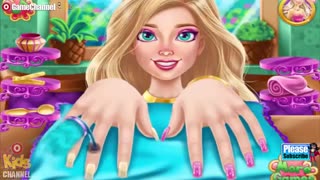 بازی آنلاین سالن کاشت ناخن باربی