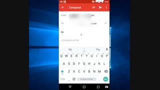 ارسال جیمیل در گوشی اندروید با برنامه Gmail