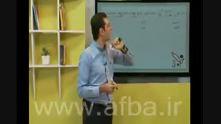 تدریس بی نظیر ریاضی کنکور توسط بهترین مدرس ریاضی کشور