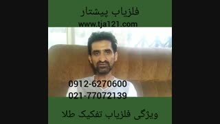 ویژگی فلزیاب تفکیک طلا