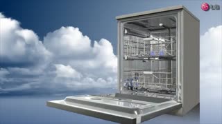 ماشین ظرفشویی ال جی مدل D1464CF