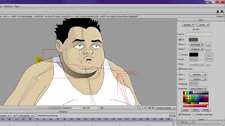 ساخت سایه در anime studio - moho