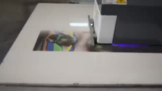 دستگاه flatbed uv