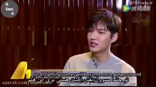 مصاحبه با لی مین هو درباره فیلم شکارچی بخشش[با زیرنویس فارسی ]