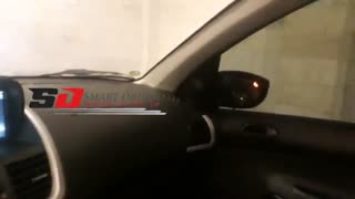 نصب آینه تاشو برقی،آینه الکتروکرومیک هوم لینکدار و رادار نقطه کور BSA پژو 207 - اسمارت آپشن