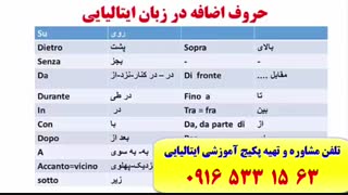 سریعترین روش آموزش زبان ایتالیایی-مکالمه ایتالیایی-گرامر ایتالیایی-لغات ایتالیایی-آزمون استرنی-استاد علی کیانپور