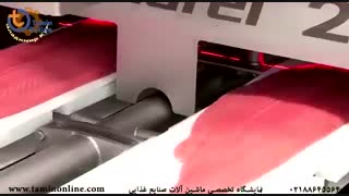 دستگاه برش صنعتی خط سالمون
