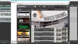 وی اس تی درام زنده Wilkinson Audios Naked Drums KONTAKT