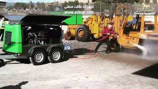 شسشتشوی صنعتی در مناطق نفت خیز جنوب با اسب زر www.asbzar.com