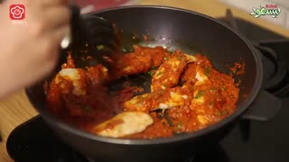 morghe karie hendi | طرز تهیه مرغ کاری هندی | روغن کنجد بیسفود