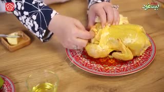 morghe shakampor | طرز تهیه مرغ شکم پر |روغن کنجد بیسفود