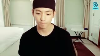 وی لایو (taehyung (v با زیرنویس فارسی