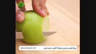 خلاقیت جالب با سیب