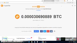 اموزش دریافت بیت کوین با crypto tab با مهندس رامین حتی در خواب