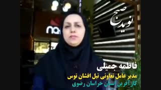 فاطمه جمیلی و مشکلاتی که بر سر راه کارآفرینان قرار دارد