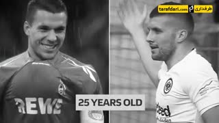 شباهت های جالب گل های آنته ربیچ و لوکاس پودولسکی در بوندس لیگا