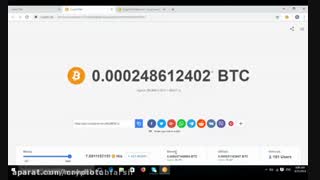 اموزش استخراج بیت کوین با نرم افزار cryptotab