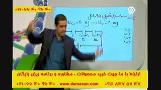 تدریس خازن توسط مهندس امیر مسعودی در برنامه اوج یادگیری کنکور اسان است