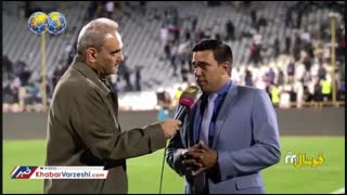 انگلیسی حرف زدن عجیب جواد خیابانی با سرمربی بولیوی
