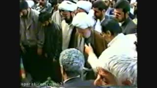 نماز میت آیت الله کشمیری