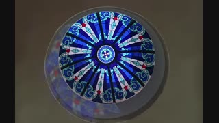 فیلم نصب گنبد شیشه ای رستورانی در پاسداران با شیشه های تزئینی استین گلاس ( استیند گلس )