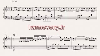 نت پیانو جستجو از ابی