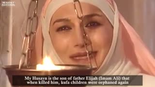 سخنان زیبای ماریای نصرانی در مورد  امام حسین (ع) در سریال معصومیت از دست رفته