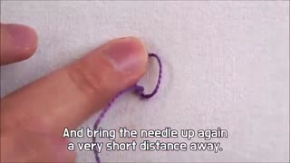 گلدوزی-Ring Stitch