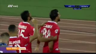 گل اول پرسپولیس به السد (گل زیبای سیامک نعمتی)