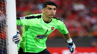 واکنش های فوق العاده بیرانوند در بازی پرسپولیس - السد قطر