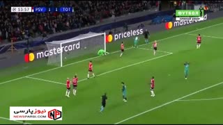 خلاصه لیگ قهرمانان: آیندهوون 2-2 تاتنهام