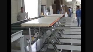 مراحل تولید ساندویچ پانل
