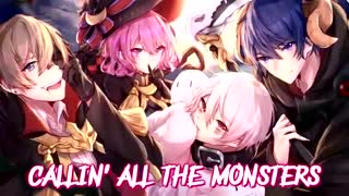 ✧ Nightcore → Spooky Scary Monsters ✧