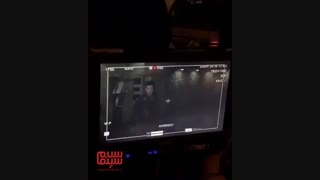 سامان صفاری در پشت صحنه «دلدادگان»