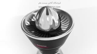 آب پرتقال گیری بوش مدل Bosch Citrus Press Juicer MCP72GMB
